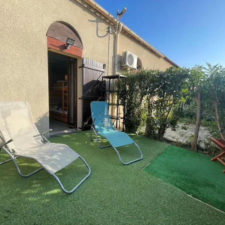 2 Pieces Mezzanine, 6 Couchages, Piscine, 900m De La Plage, Saint-cyprien - Fr-1-225d-126 Ferienhaus